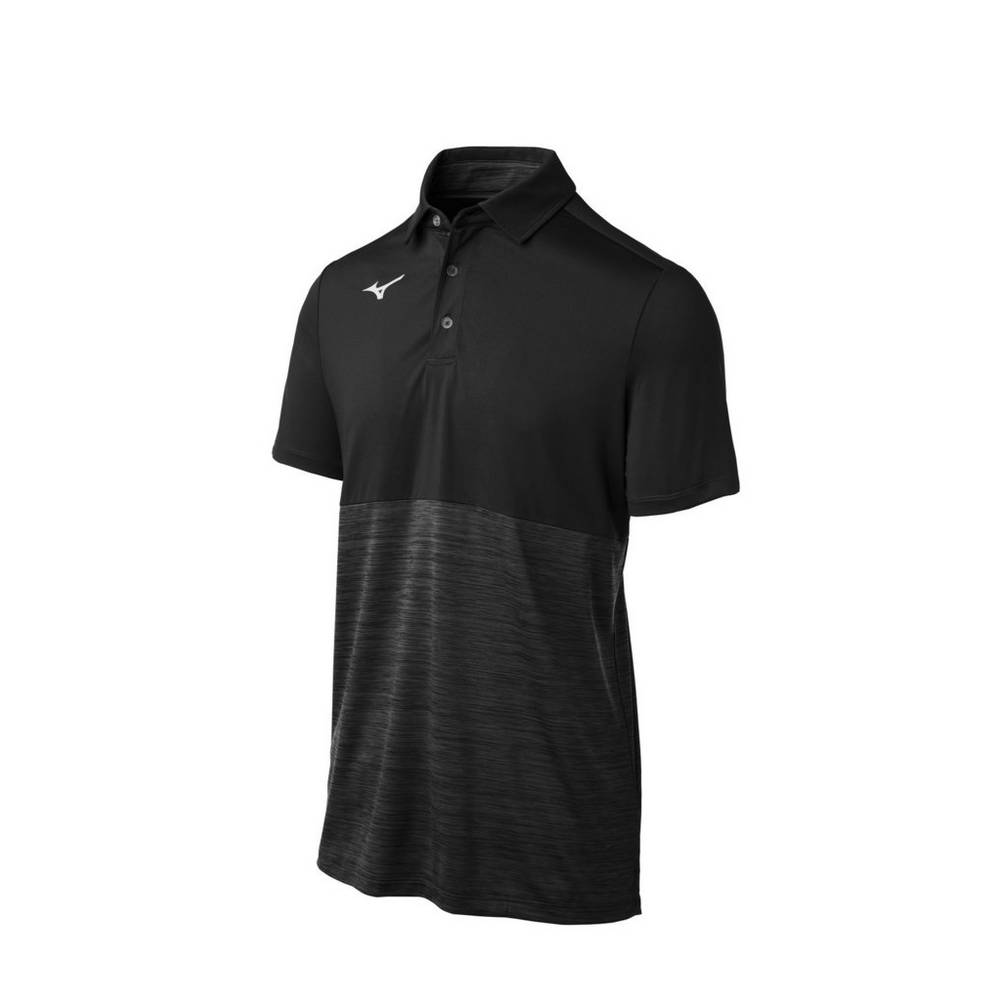 Mizuno Men's Alpha Polo Black (530052-DKN)